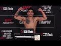 Cannonier vs Imavov Fighter Weigh-Ins | UFC Louisville