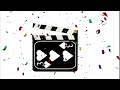 Birthday Spirit Clapper Board DIY childrens magic show prop