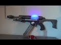 Modern but retro LaserAR raygun rifle (something like that)