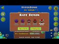 HyperSonic 100% by Viprin & More | Extreme Demon | Geometry Dash