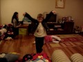 08.09.2010 - Rosh Ha-Shana at Anett's home - Lavi's dancing - part2
