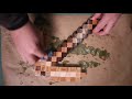 Making a Minecraft Pickaxe from Real Wood