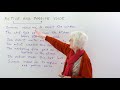Learn English Grammar: What’s the difference between ACTIVE & PASSIVE?