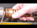 wood turning a 10 minute project  that sells for 10 bucks
