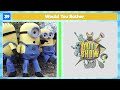 Would You Rather Despicable Me 4