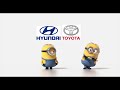 Hyundai vs Toyota Minions Style (Funny Video)