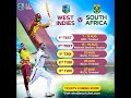 #westindies vs #southafrica #test #cricket #jahpsportstalk #viral #runs #post #trending #wickets