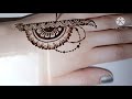 Arabic Style Mehndi design