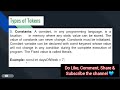 Lexical Analysis in Compiler Design in HINDI | Count number of Tokens Patterns & Lexemes in Compiler