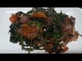 Stir fry sweet potato tops/Ginisang talbos ng kamote/tipid tips