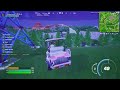 Eleven (Hawkins Lab) Gameplay with Driver Pickaxe ✨🤍  Fortnite Skin Showcase