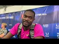 Rai Benjamin Talks Grand Slam Track, Training with Fred Kerley + Says Put Quincy Wilson on the 4x400