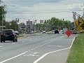 Flashing red arrow traffic lights near my home