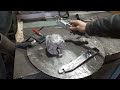 Изготавливаю задние рычаги на электросамокат SPeed Savage s14.Making rear arms for electric scooters