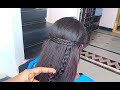 Unique braid cute flower Hairstyle for long&medium Hair|Simple Hairstyle trick for girls|#hairstyle