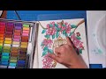 Using Soft Pastels on Backgrounds in Coloring Books