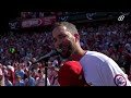 Adam Wainwright sings 'The Star-Spangled Banner' at Busch