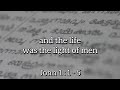 3-minute Meditation - John 1:1-5 