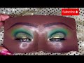 Green with Envy EyeLook l Coloured Raine Wealthy Palette🎨l Antoinette Javonna