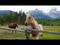 Amazing Mountains of Grand Teton National Park - Wallpapers Slideshow in 4K UHD (no sound)