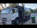 AHE green waste garbage truck