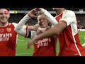 ZINCHENKO WITH A SCISSORS KICK! | Arsenal vs Burnley (3-1) | Trossard, Saliba, Zinchenko