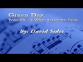 Wake Me Up When September Ends - Green Day Piano Cover