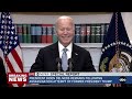 VIDEO from ABC News: President Biden speaks after assassination attempt on Donald Trump