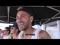 Neymar assiste Gabriel Medina em Portugal