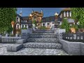 Building A Mega Castle Town in Minecraft