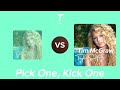 Taylor Swift: Pick One, Kick One (A-Y)