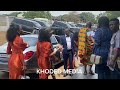 Moses Bliss and Marie Wiseborn wedding arrival is the most beautiful scene I’ve seen Ghana Nigeria