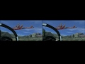 3D Video (Cross Eyed Vision, without Glasses) FSX Swiss Jet Team (6) F18 Formation Flight