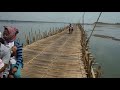 Cambodia   bamboo bridge