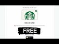 FREE $50 Starbucks Gift Card GIVEAWAY!