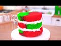 Amazing KITKAT Cake | Best Miniature Rainbow KitKat Chocolate Cake Decorating Recipes by  Mini Cakes