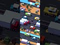 Playing crossy road