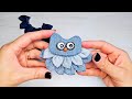 DIY! Look what I made from pieces of denim fabric! This idea is so cute! 🦉