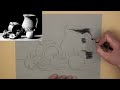 Charcoal Pencil Tutorial: Simple Still Life