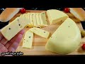 الجبنة الرومى 🔥بالطعم الاصلي بدون نشا او دقيق  بطريقة سهلة وسريعة التحضير 😋