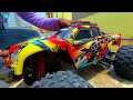 I Build A Track for World’s Biggest Monster Car - Chatpat toy TV