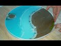How to make an EPOXY RESIN OCEAN TABLE / Step by Step
