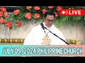 QUIAPO CHURCH LIVE MASS TODAY REV FR DOUGLAS BADONG JULY 9,2024