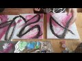 Secret messages - creating abstract paintings