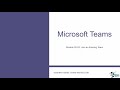Microsoft Teams Tutorial for Beginners: Microsoft Teams Demo - Teams Crash Course