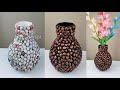 Newspaper Flower Vase | How to Make Flower Vase with Newspaper