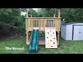 Time-Lapse | Custom Backyard Playground in 9 Days