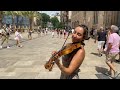 Bitter Sweet Symphony- The Verve | Violin Cover by Renata Garro | Street Artist