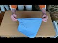 How to fold a shirt in 2 Seconds