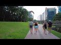 The Woodlands Waterway Texas North of Houston Virtual Walking Tour 【4K|60fps】Stereo Nature Sounds 🎧